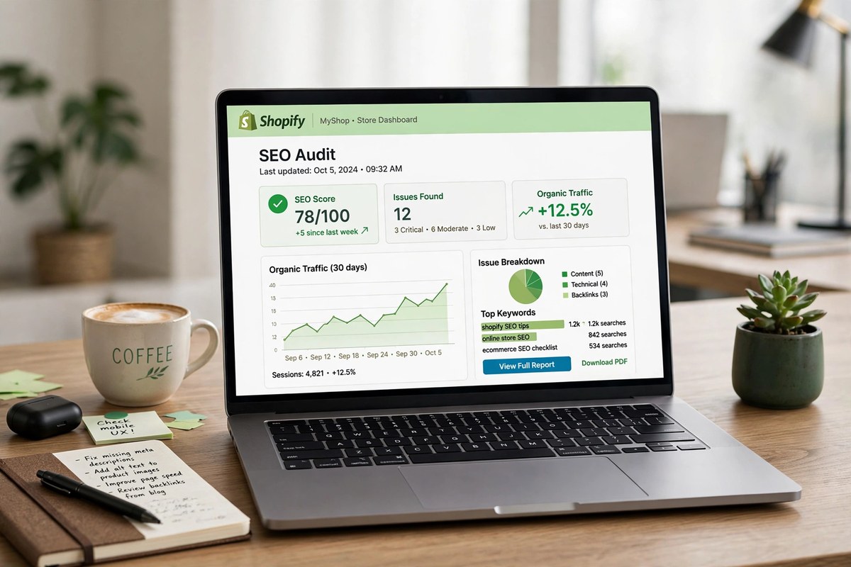 Technical SEO Audit for Shopify Stores: The 2026 Checklist That Catches What Apps Miss